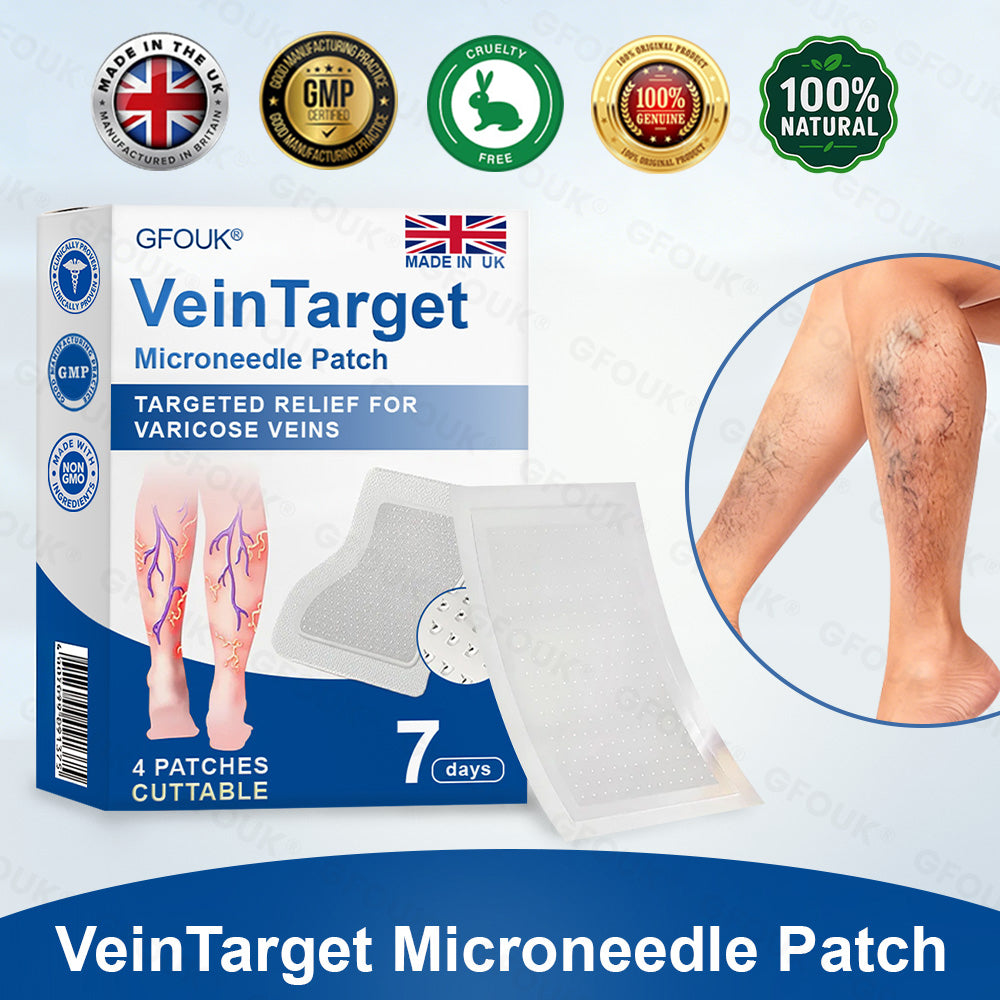 🇬🇧❤️🦵✅GFOUK® EKlinisk Microneedle Patch (with Diosmin & Hesperidin) is an advanced plant-based formulation specially developed to target spider veins and varicose veins, while also helping to relieve the feeling of heavy and tired legs.-K2