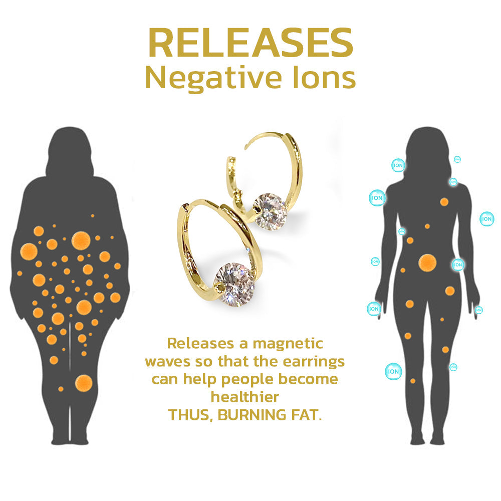 🔥LAST DAY SALE-80% OFF)Histone Lymphvity MagneTherapy Germanium Earrings-K2