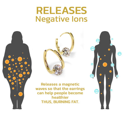 🔥LAST DAY SALE-80% OFF)Histone Lymphvity MagneTherapy Germanium Earrings-K2